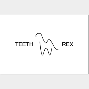 Teeth Rex Posters and Art